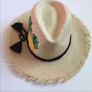 Kate Spade Pineapple Straw Hat